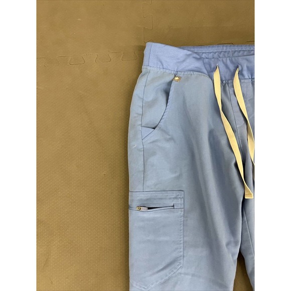 FIGS Technical Collection Scrub Jogger Size Small Light Blue Periwinkle FS Chrty - Picture 2 of 9